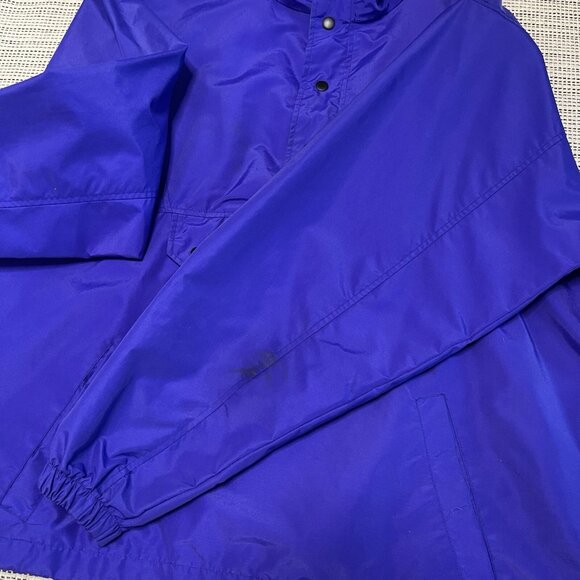 Vintage Sierra Experience Light Pull Over Windbreaker Women’s XL Jacket Purple - Picture 9 of 9